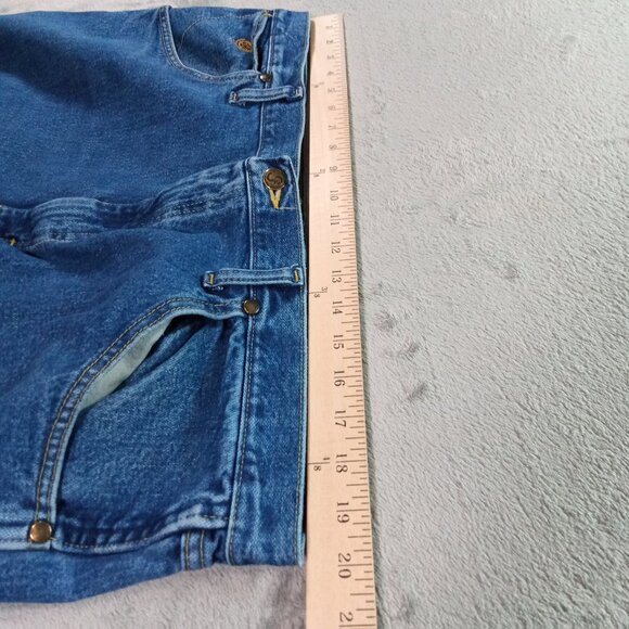 Wrangler Jeans Men 40x32 George Straight Cowboy Cut Relaxed Blue Denim Tapered - Picture 7 of 12